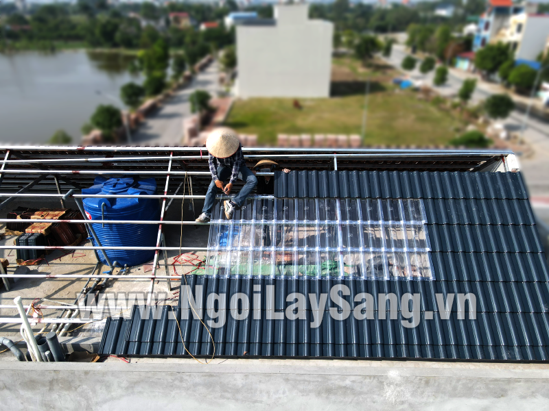 Ngói sóng lấy sáng 10 viên/m