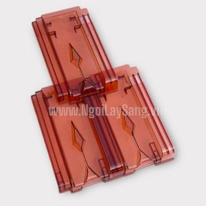 Ngói lợp lấy sáng 22 viên/m màu đỏ